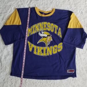 90s NFL edge minnesota vikings shirt